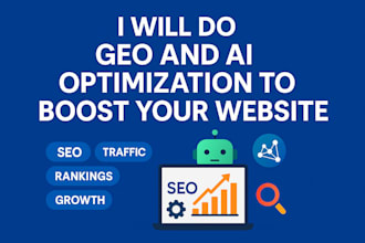 do GEO and ai optimization to boost your website