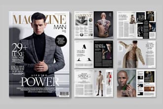 design luxury apparel fashion product catalog pdf, catalogue, magazine, lookbook