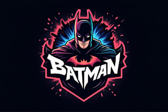 do amazing dark knight logo for your business