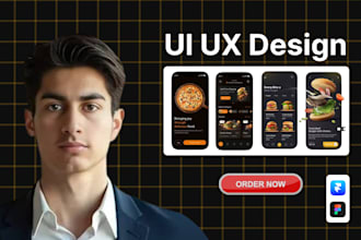 design modern website UI UX design using figma and framer