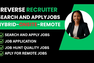 reverse recruit search and apply jobs job application job hunt, remote jobs