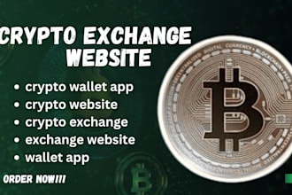build crypto exchange website p2p crypto wallet exchange website blockchain app