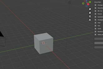 provide you best python automation in blender and develop addon