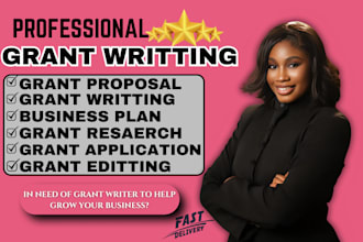 write grant proposal grant writing, grant research, grant application, rfps