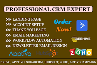 do email marketing newsletter campaign landing page on beehiiv apptivo hubspot