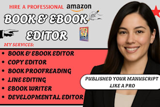 format and edit your self help or nonfiction book for kindle publishing