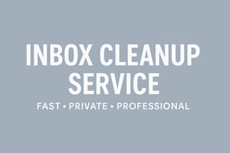 clean and organize your inbox