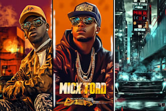 design your album cover art music mixtape artwork