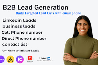 collect b2b leads verified mail phone