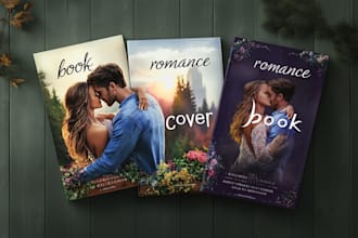 design professionally fantasy erotica or romance book cover