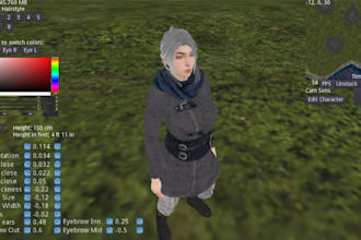 create godot game character and add clothes to it