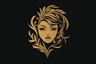 design luxury fashion and clothing brand logo