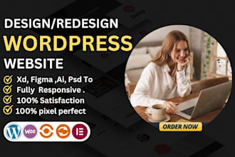 wordpress website design and website development