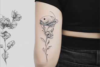 create a custom minimalist tattoo design just for you