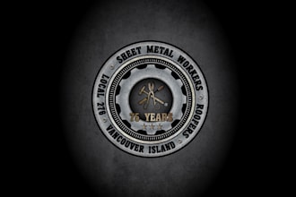 make epic hipster steampunk brand logo or any graphics design