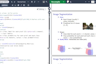 convert handwritten pdf notes into beamer presentation