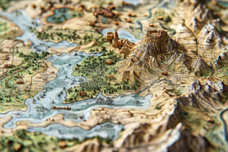 draw maps and fantasy concept art
