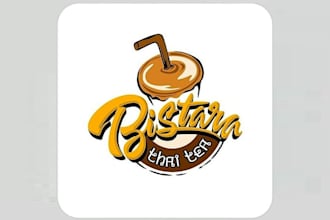 do cake, ice cream, colocate, banana, donuts, bakery logo or any graphics