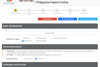 file your pct patent application in the philippines