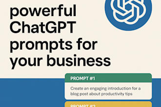 write powerful chatgpt prompts for your business