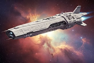 do a spaceships and hard surface sci fi models