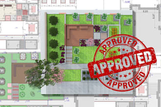site plan, plot plan, survey plan of your property for city permit very fast
