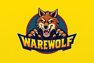 create amazing werewolf logo for you within two days