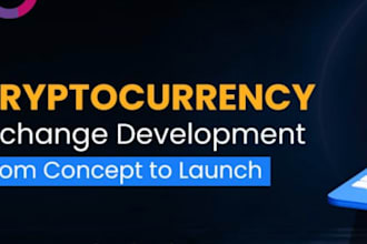 create centralized exchange website, p2p, crypto trading, IOS, crypto wallet app