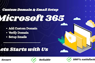 setup microsoft 365 exchange online custom domain setup email configuration