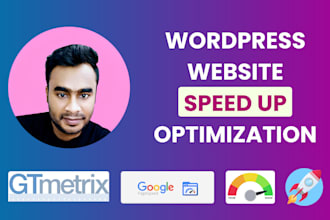 optimize wordpress website speed and performance for gtmetrix and pagespeed