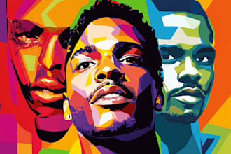 make awesome wpap pop art portrait