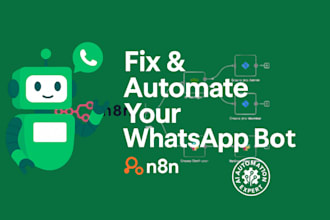 fix setup automate your whatsapp chatbot in n8n using wati cloud ghl API fast