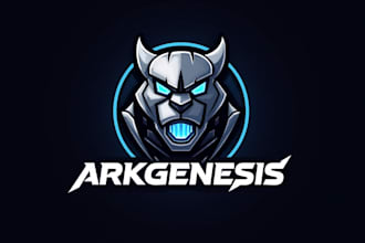 create amazing arkgenesis logo with express delivery