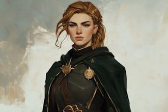 draw your d and d character and oc