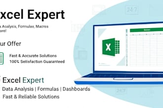 clean, format, merge, split excel data