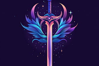 design medieval, fantasy, rpg gaming logo