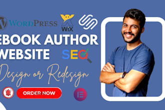 design book author website to sell book, ebook website, book, ebook landing page