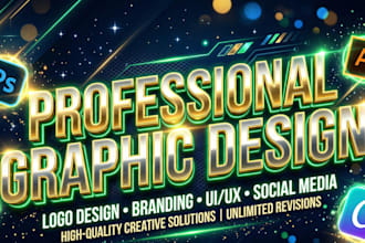 design modern and professional graphics