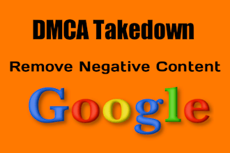 remove leaked pirated stolen and defaming content from google search under dmca