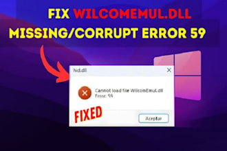 install or fix wilcom emul dll error 59 windows 11 24h2 in just 5 minutes