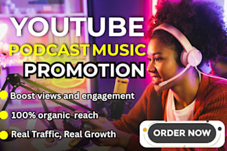 podcast youtube jingle music blog video promotion