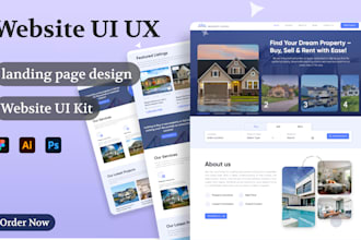 do figma website ui ux design, website ui design, website mockup