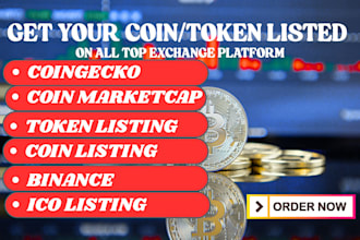 list token ico on coin marketcap, solana token listing, coingecko listing token