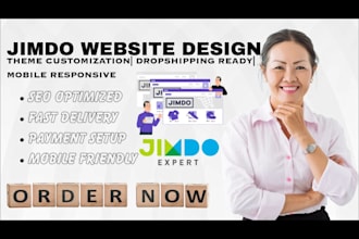design and redesign jimdo website redesign showit tilda wix framer duda website