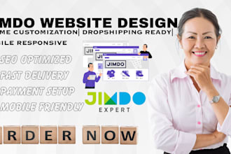 design and redesign jimdo website redesign showit tilda wix framer duda website