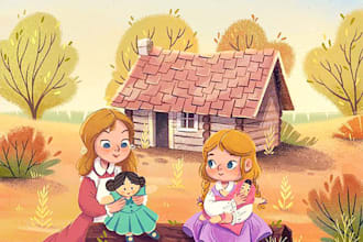 children book illustration and kids story book illustrations