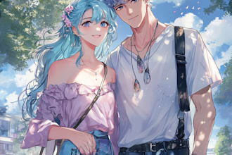 draw design with manga or anime style