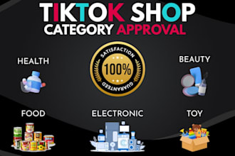 approve tiktok shop category, unlock restricted categories