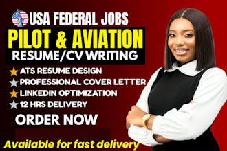 write federal government USA jobs resume, aviation pilot engineer teacher resume