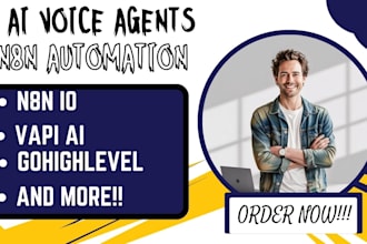 ai agent vapi gohighlevel make com n8n automation n8n workflow n8n io clay com